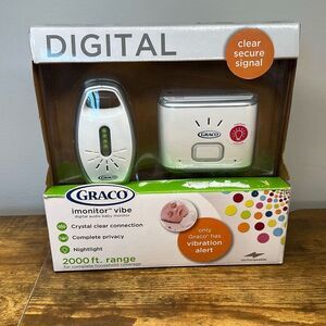 Graco Imonitor Vibe Digital‎ Baby Monitor 2M21VIB 2000ft. Range